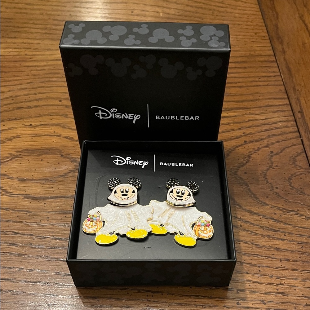 Disney BaubleBar Mickey‎ Earrings, NWOT